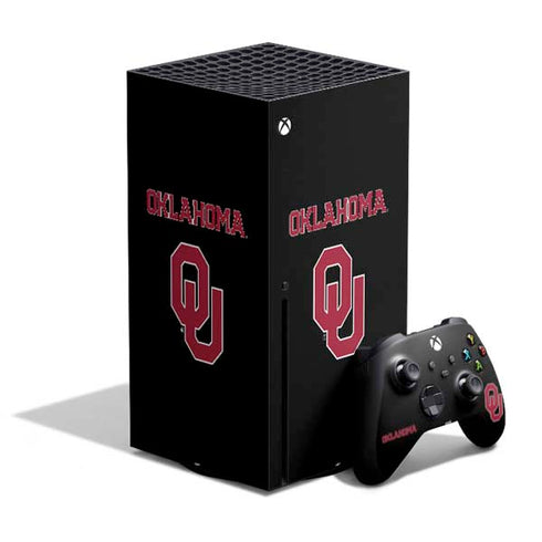 University of Oklahoma Only One Sooners Xbox Series X Bundle Skin