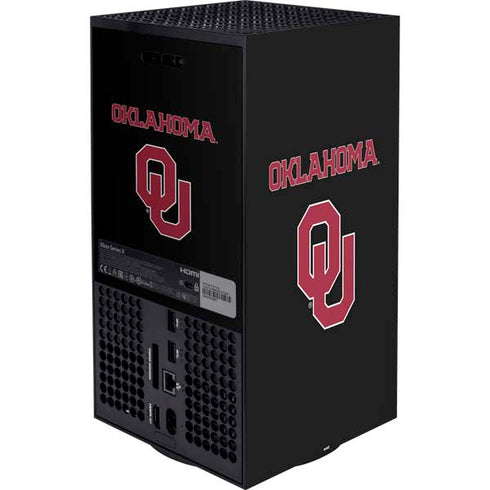 University of Oklahoma Only One Sooners XBox Series X Digital Edition Bundle Skin