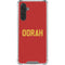 Oorah Military Galaxy A17 Clear Case