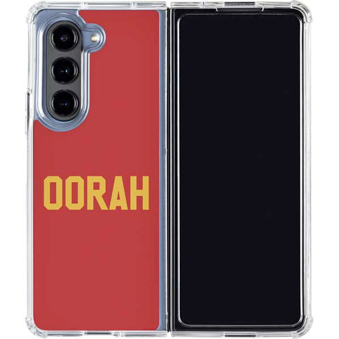 Oorah Military Galaxy Z Fold5 5G Clear Case