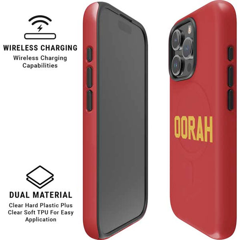 Oorah Military iPhone 16 Pro Magsafe Impact Case