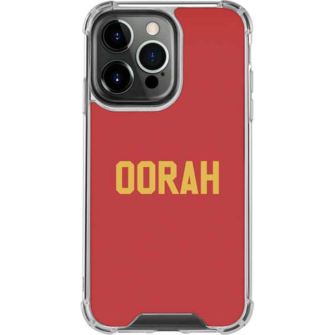 Oorah Military iPhone 16 Pro Max Clear Case
