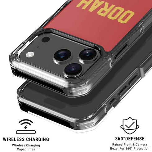 Oorah Military iPhone 18 Pro Clear Case