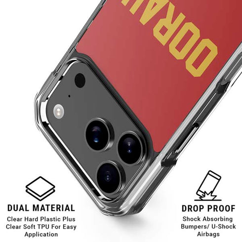 Oorah Military iPhone 18 Pro Clear Case
