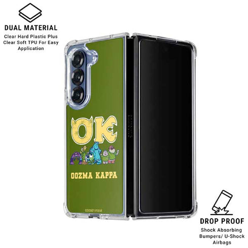Disney Monsters University Oozma Kappa Galaxy Z Fold6 Clear Case