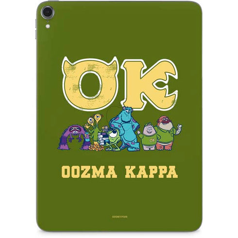 Disney Monsters University Oozma Kappa Apple iPad Pro Skin