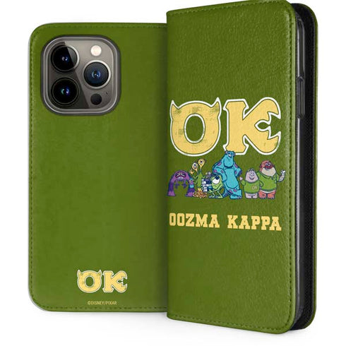 Disney Monsters University Oozma Kappa iPhone 14 Pro Folio Case