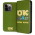 Disney Monsters University Oozma Kappa iPhone 14 Pro Folio Case