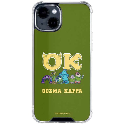 Disney Monsters University Oozma Kappa iPhone 15 Clear Case