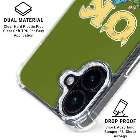 Disney Monsters University Oozma Kappa iPhone 16 Clear Case