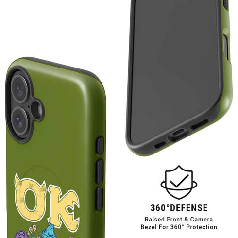 Disney Monsters University Oozma Kappa iPhone 16 Plus Magsafe Impact Case