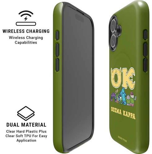 Disney Monsters University Oozma Kappa iPhone 16 Plus Magsafe Impact Case
