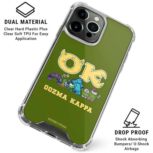 Disney Monsters University Oozma Kappa iPhone 16 Pro Max Clear Case