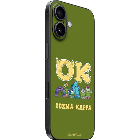 Disney Monsters University Oozma Kappa iPhone 16 Skin