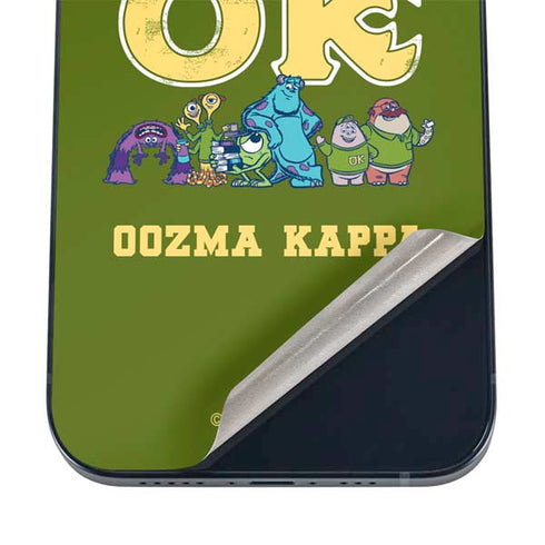 Disney Monsters University Oozma Kappa iPhone 16 Skin