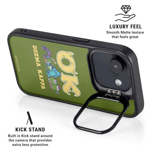 Disney Monsters University Oozma Kappa iPhone 16e Kickstand Case