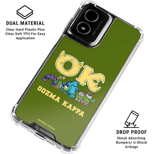 Disney Monsters University Oozma Kappa Moto G Power 5G (2024) Clear Case