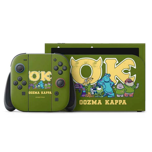Disney Monsters University Oozma Kappa Nintendo Skins