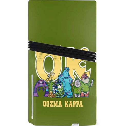 Disney Monsters University Oozma Kappa PS5 Pro Disk Console Skin