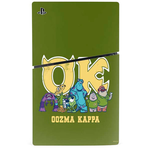 Disney Monsters University Oozma Kappa PS5 Slim Digital Edition Console Skin