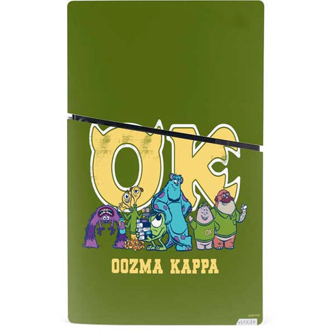 Disney Monsters University Oozma Kappa PS5 Slim Digital Edition Console Skin