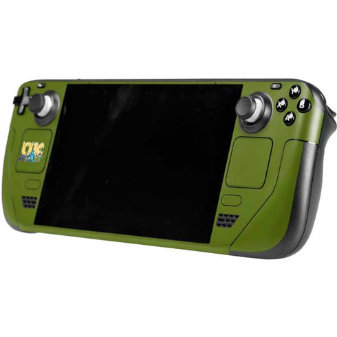 Disney Monsters University Oozma Kappa Steam Deck Handheld Gaming Computer OLED Skin