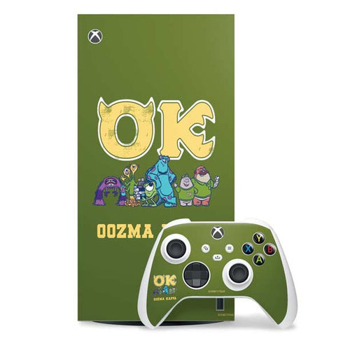 Disney Monsters University Oozma Kappa Xbox Series X Skins