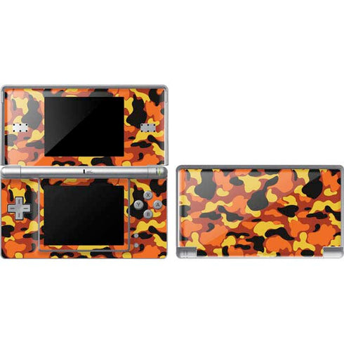 Orange Camo Nintendo Skins