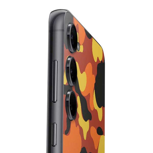 Orange Camo Galaxy A16 5G Skin