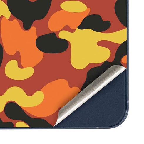 Orange Camo Galaxy A36 5G Skin