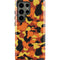 Orange Camo Galaxy S23 Ultra Pro Case