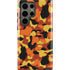 Orange Camo Galaxy S23 Ultra Pro Case