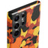 Orange Camo Galaxy S23 Ultra Pro Case