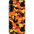Orange Camo Galaxy S24 Skin