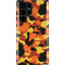 Orange Camo Galaxy Cases