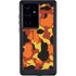 Orange Camo Galaxy S24 Ultra Waterproof Case