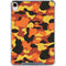 Orange Camo iPad 11th Gen (2025) Clear Case