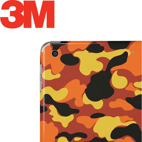 Orange Camo Apple iPad Skin