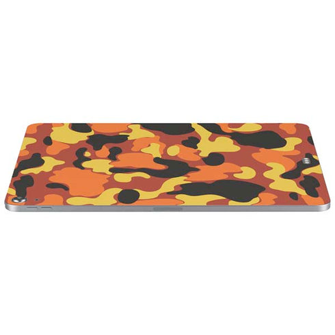 Orange Camo Apple iPad Air Skin