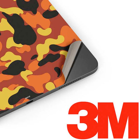 Orange Camo Apple iPad Pro Skin