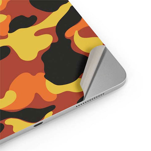 Orange Camo iPad Pro 13in M4 (2024) Skin