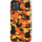 Orange Camo iPhone Cases