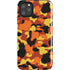 Orange Camo iPhone Cases