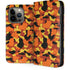 Orange Camo iPhone 13 Pro Folio Case