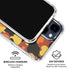 Orange Camo iPhone 15 Clear Case