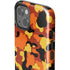Orange Camo iPhone 15 Impact Case