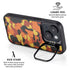 Orange Camo iPhone 15 Plus Kickstand Case
