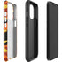 Orange Camo iPhone 15 Pro Impact Case