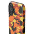 Orange Camo iPhone 16 Impact Case