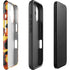 Orange Camo iPhone 16 Impact Case